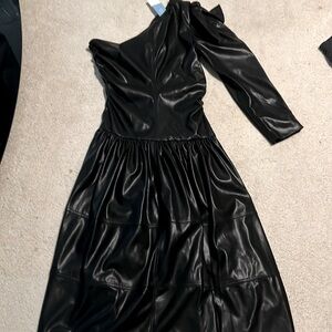 Tanya Taylor one shoulder dress